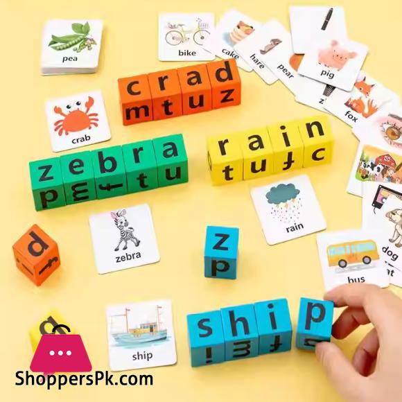Learn and Play Alphabet Spelling Game for Kids - 2 to 4 Players