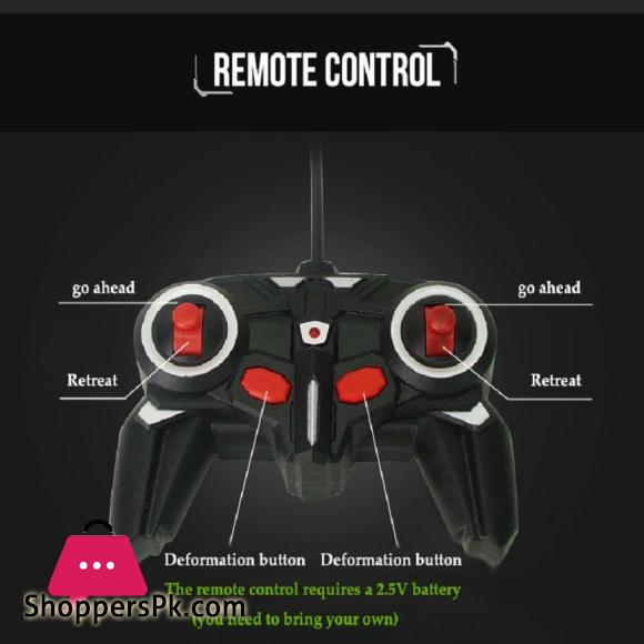 New 2 In 1 RC Car Toy Transformation Robots Car Driving Vehicle Sports Cars Models Remote Control Car RC Toy Gift For Boys Toy