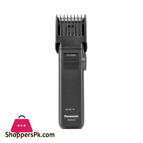 Panasonic Men Beard hair Trimmer ER2051K7511 Made In Japan Rechargeable Stainless Steel Blade