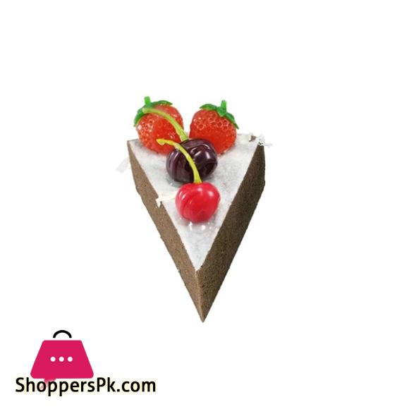 Realistic Looking Artificial Cake Slice For Home Decor GX-009