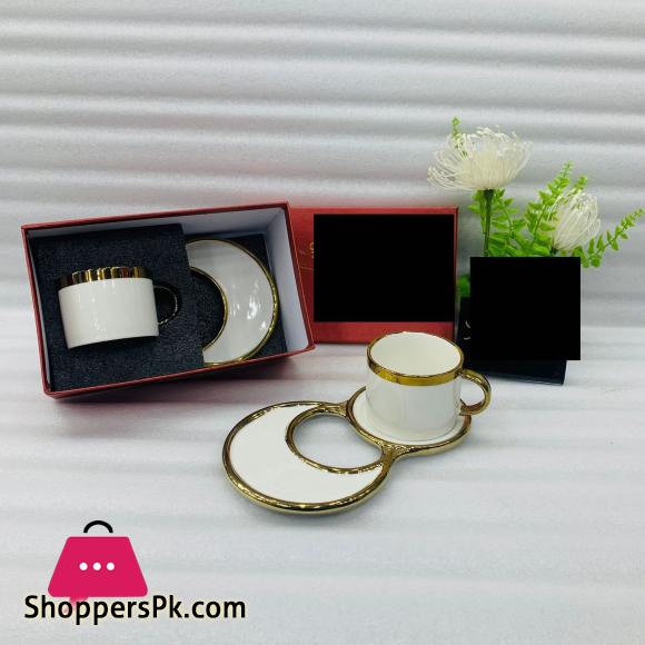One More Fancy Tea Cup with Saucer