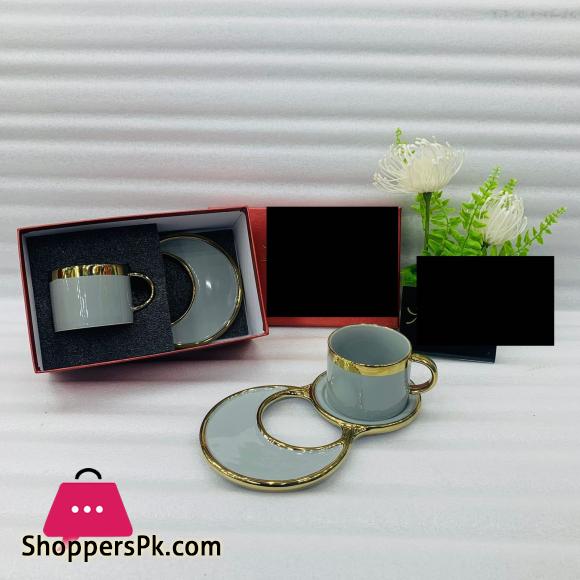 One More Fancy Tea Cup with Saucer