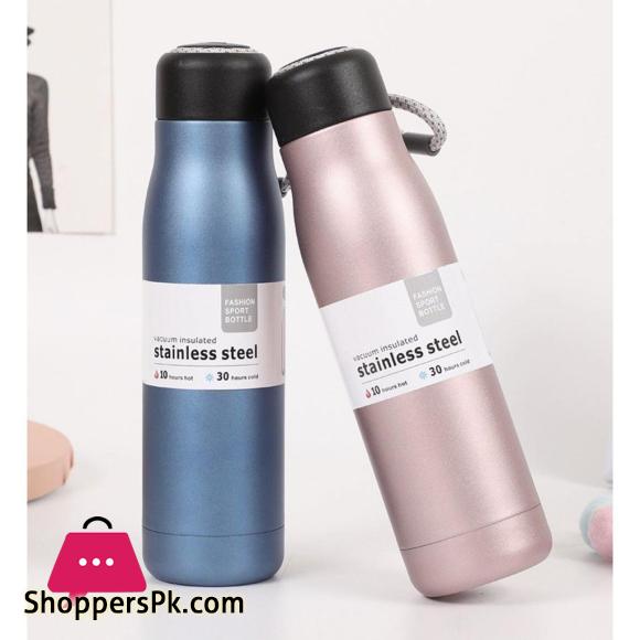 Vacuum Insulated Water Bottle 500ml 18/8 Stainless Steel for Kids, Sport BOT-1008