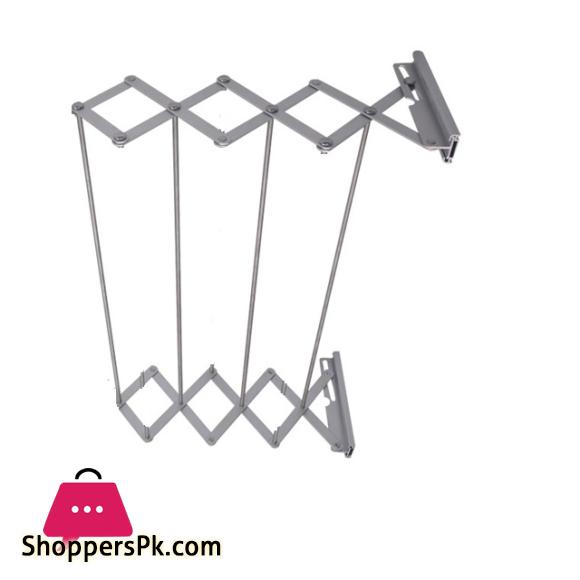 Wall Mounted Steel Clothes Drying StandCloth Dryer Racks/Towel Dry Foldable Laundry Rack Wall Mounted Stand - 2.5 Feet