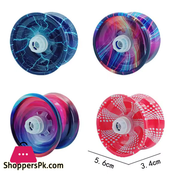 Alloy Yo-Yo Glitz Ball Metal Yo-Yo Boys Wire Control Toy