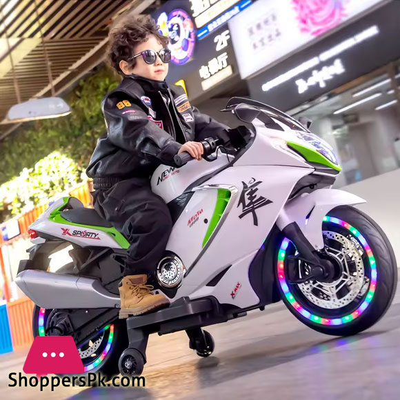 kids Ride on Hayabusa Electric Bike Motorcycle Battery Powered Toy for Kids to Drive