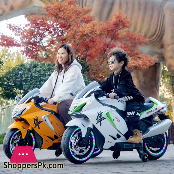 kids Ride on Hayabusa Electric Bike Motorcycle Battery Powered Toy for Kids to Drive
