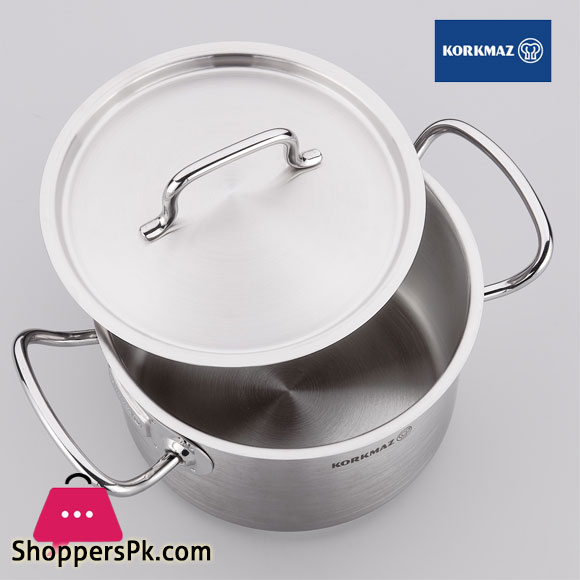 Korkmaz Proline Gastro Short Casserole 20x9 cm