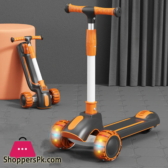 New Model Anti-Rollover Kick Scooter for Kids