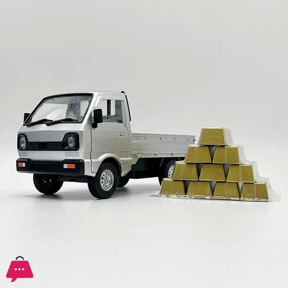 1:24 Suzuki Truck Pickup 4wd Diecast Alloy Model Light Sound