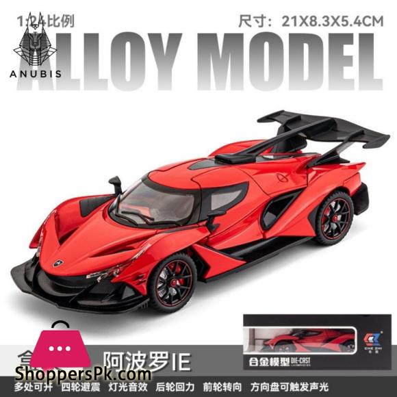 1:24 Diecast Apollo IE model alloy car light sounds