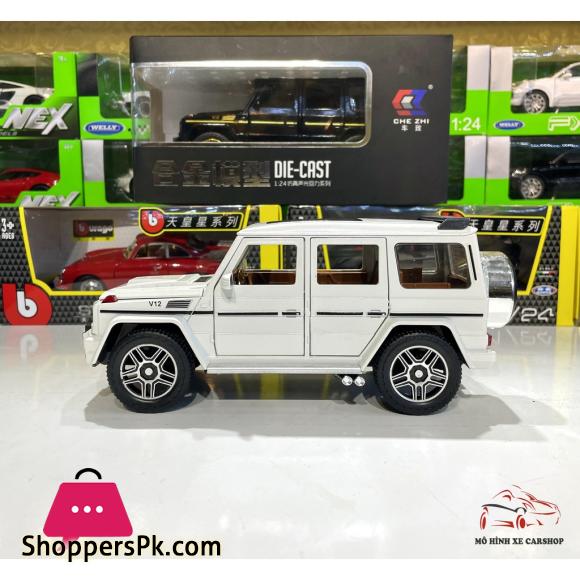 1:24 Mercedes Benz G63 Alloy diecast model car lights sound