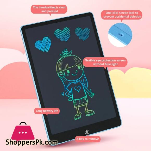 16 Inch Multicolor Display LCD Drawing Writing Tablet for Kids & Adults with Pen Eraseable Colorful E-writer Digital Memo Pad