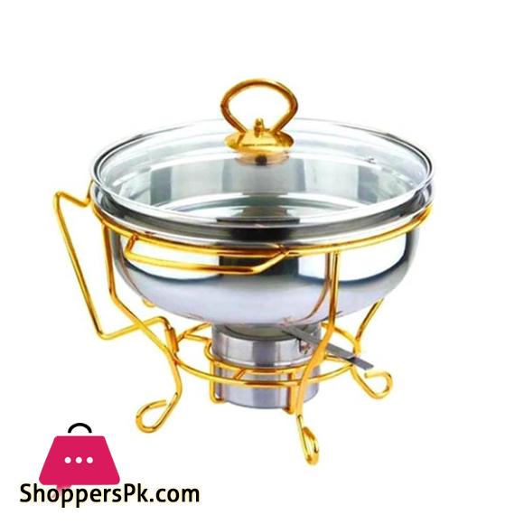 Chafing Food Warmer Gold 4Liter CH003G/4G