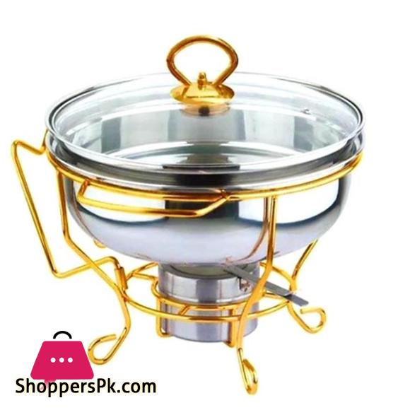 Chafing Food Warmer Gold 8Liter CH003G/8G