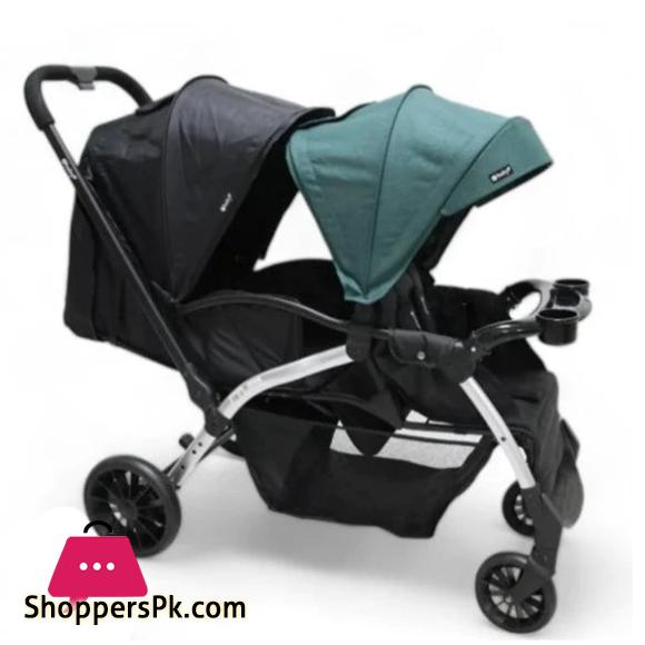 E-Baby Twin Baby Stroller in Pakistan