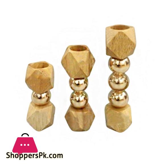 Fancy CANDLE HOLDERS 3Pcs Set DS-012