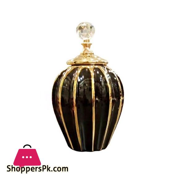 Fancy Ceramic Vase Candy Jar-Medium YC-077