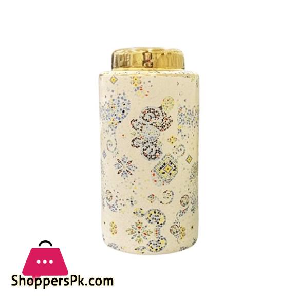 Fancy Ceramic Vase Candy Jar-Medium YC-105