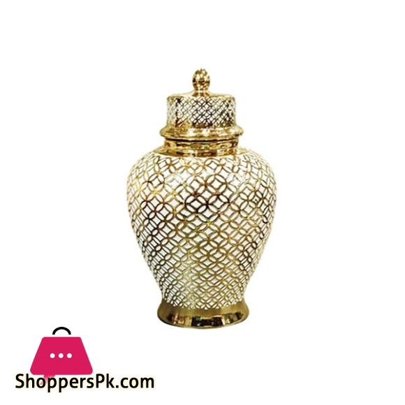 Fancy Ceramic Vase Candy Jar-Small YC-083