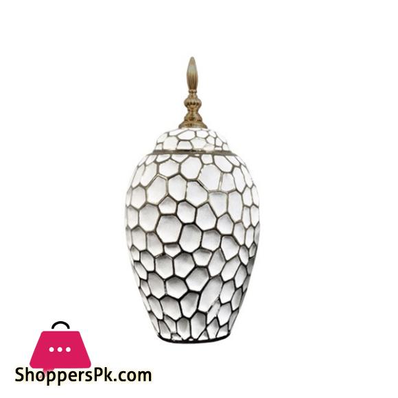 Fancy Ceramic Vase Candy Jar YC-017