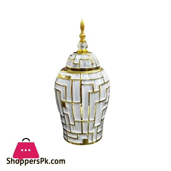 Fancy Ceramic Vase Candy Jar YC-026
