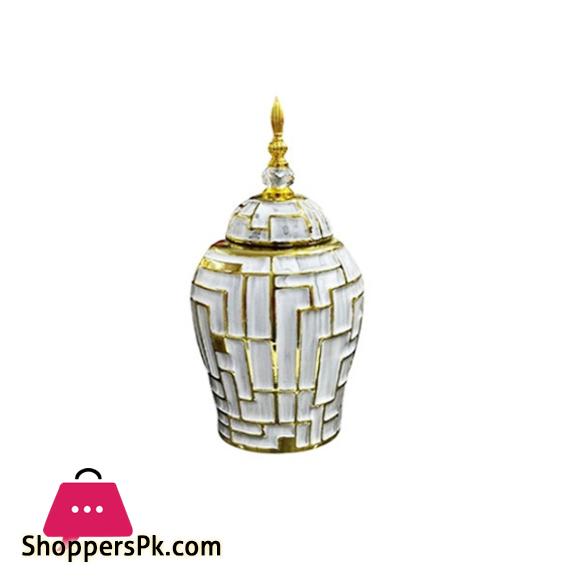 Fancy Ceramic Vase Candy Jar YC-027