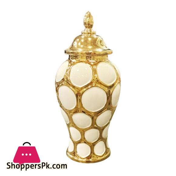 Fancy Ceramic Vase Candy Jar YC-039
