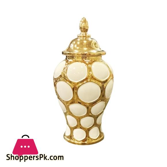 Fancy Ceramic Vase Candy Jar YC-040