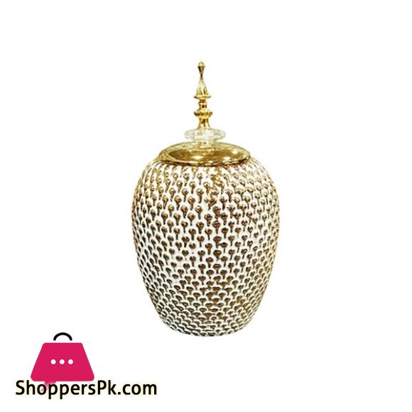 Fancy Ceramic Vase Candy Jar YC-052