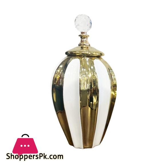 Fancy Ceramic Vase Candy Jar YC-065