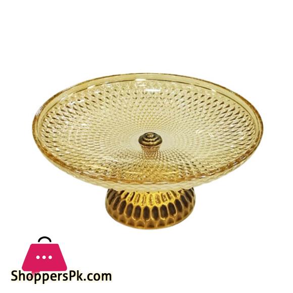 Fancy Decorative Serving Dish Gold RXG-004