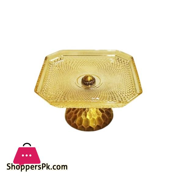 Fancy Decorative Serving Dish Gold RXG-007