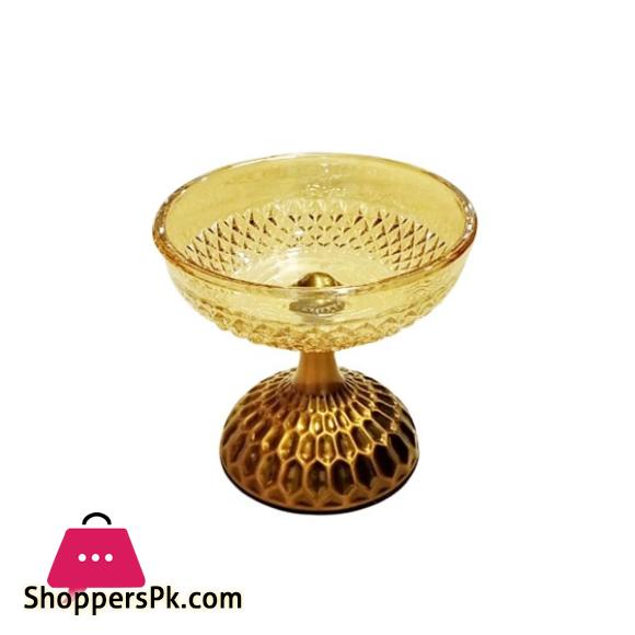 Fancy Decorative Serving Dish Gold RXG-008