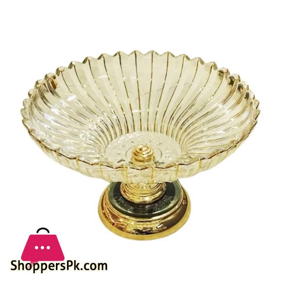 Fancy Decorative Serving Dish Gold RXG-010