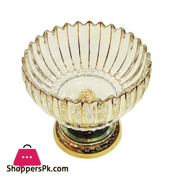 Fancy Decorative Serving Dish Gold RXG-011