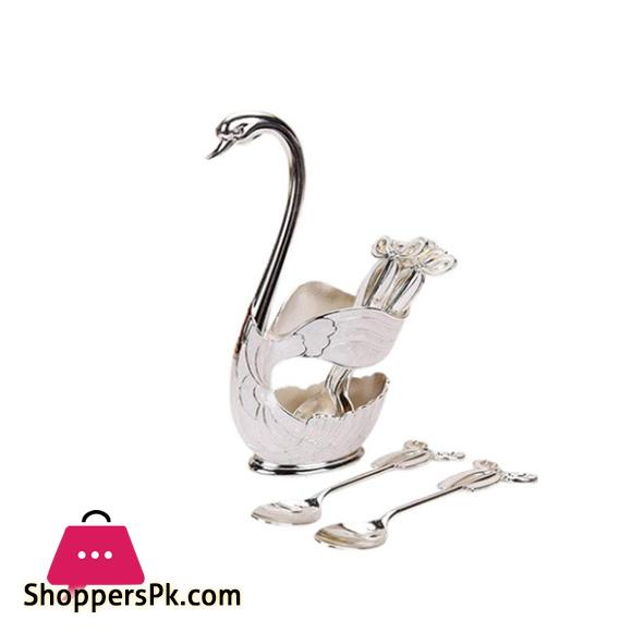 Fancy Swan Spoon Set NG-002