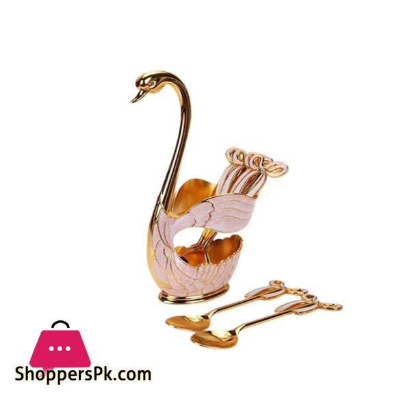 Fancy Swan Spoon Set NG-002