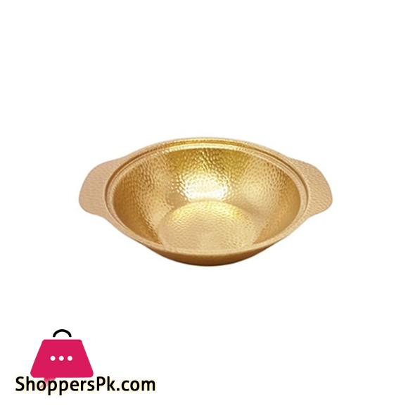 Gold Snowflake Bowl 20cm