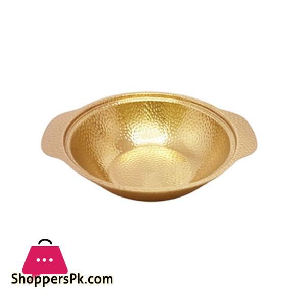 Gold Snowflake Bowl 26cm
