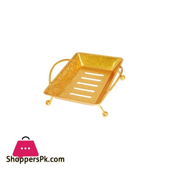 Golden Lining Soap Dish 12*8.5*4.5 YM010