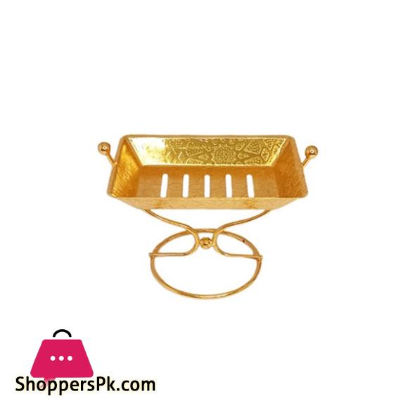 Golden Soap Dish 12*8.5*10.3 YM011