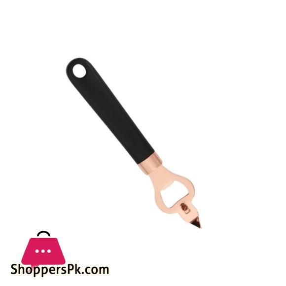 High Quality Bottle Opener Black & Rose Gold 1Pcs SB3005
