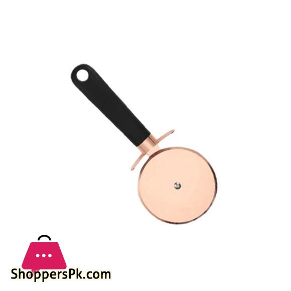 High Quality Pizza Cutter Black & Rose Gold Medium 1Pcs SB3007