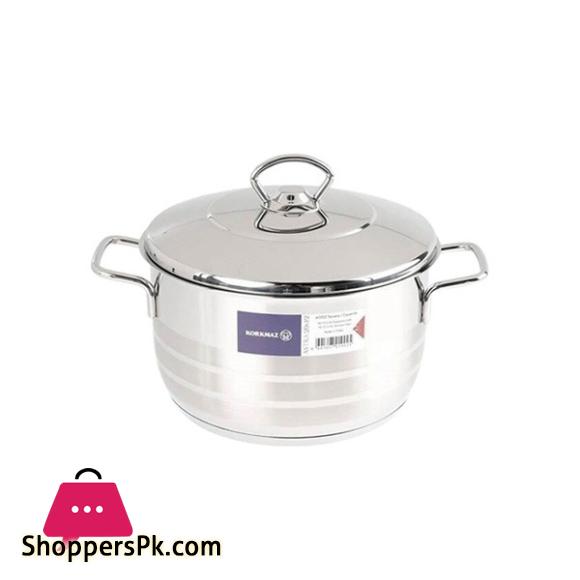 Korkmaz Stainless Steel Pot 40CM Turkey Made
