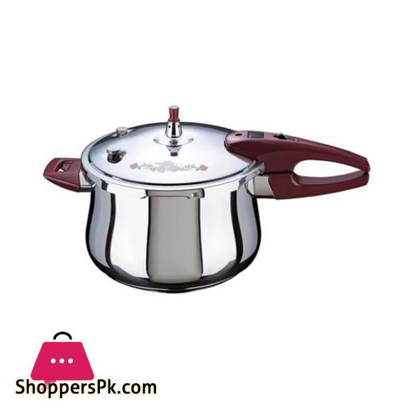 Korkmaz Stainless Steel Smart Timer Pressure Cooker 7Liter Turkey Made