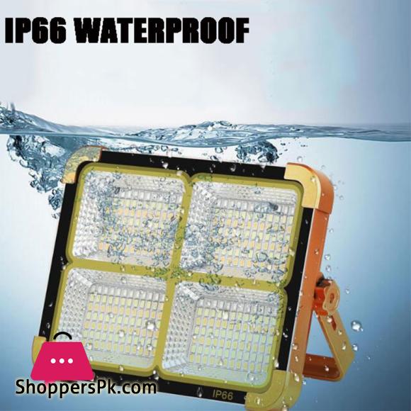 New LED Work Light 2in1 Handheld Solar/USB Electricity Charging Light Emergency Light Floodlight White/Red Light Camping Light Spotlight