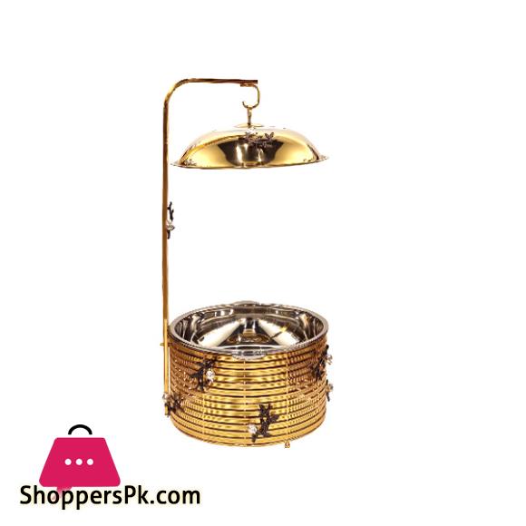 ORCHID Buffet Serving Dish Gold WB1166