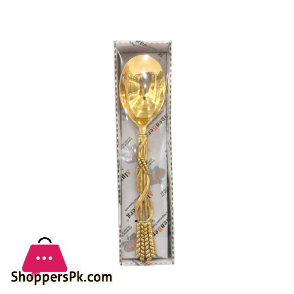 ORCHID Curry Serving Spoon Gold CD6596