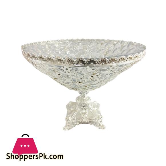ORCHID Fruit / Candy Serving Bowl Silver TA1719